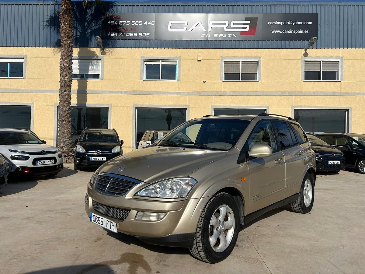 SSANGYONG KYRON 2.7 XDI AUTO 4X4 SPANISH LHD IN SPAIN 125000 MILES SUPERB 2007